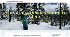 Desktop Screenshot of beginnersguidetobend.com